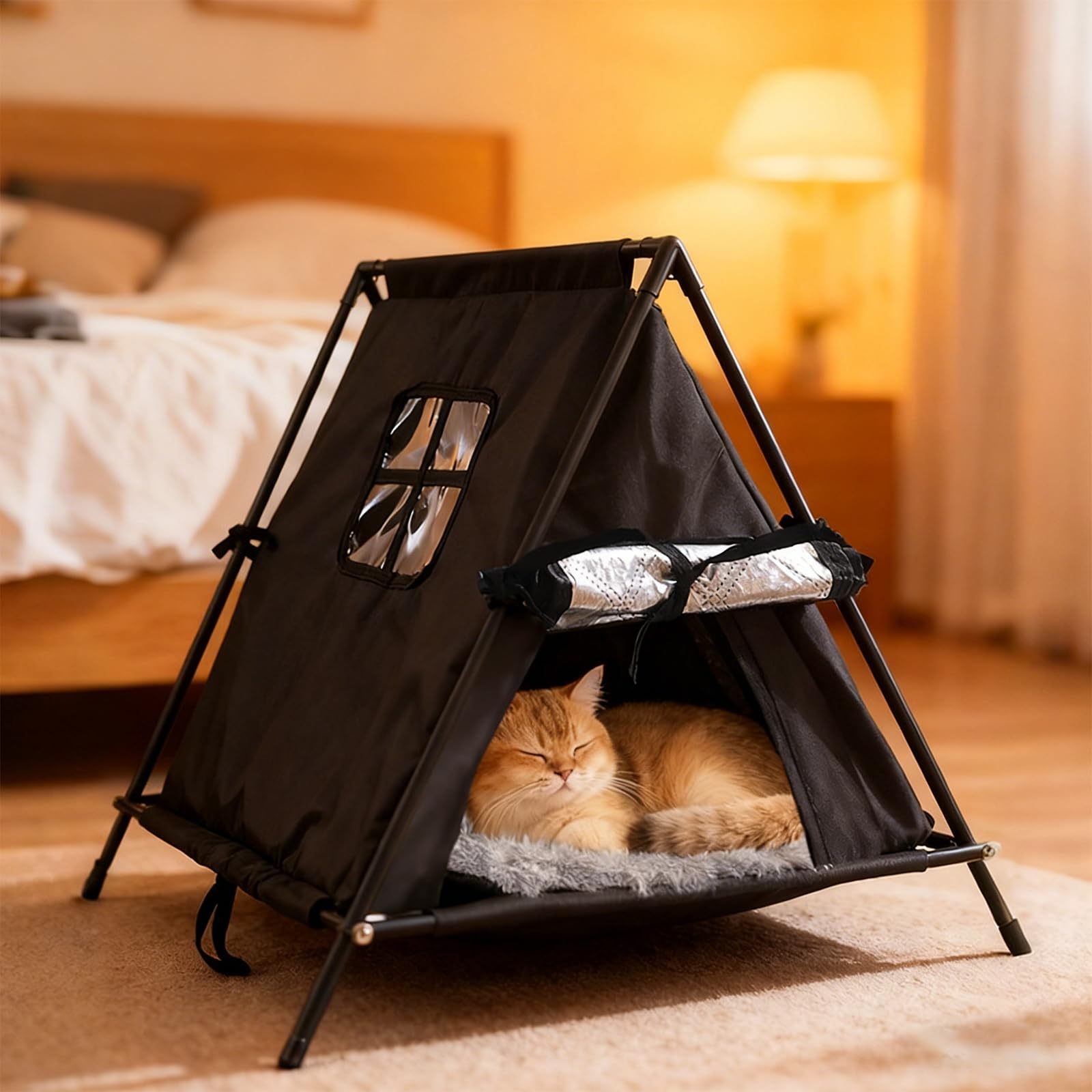 Amazon | laiqianle 外猫ハウス 屋外 ペットハウス 耐候性の野良猫